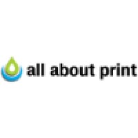 all about print logo, all about print contact details