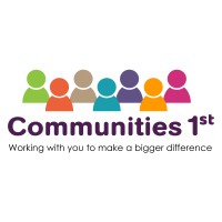 Communities 1st logo, Communities 1st contact details