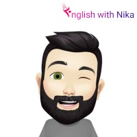 English with Nika • ინგლისური ნიკასთან ერთად logo, English with Nika • ინგლისური ნიკასთან ერთად contact details