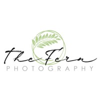 The Fern Photography logo, The Fern Photography contact details