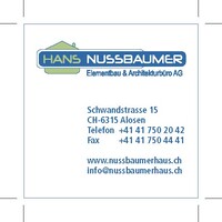 Hans Nussbaumer Elementbau und Architekturbüro logo, Hans Nussbaumer Elementbau und Architekturbüro contact details