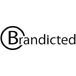 Brandicted logo, Brandicted contact details