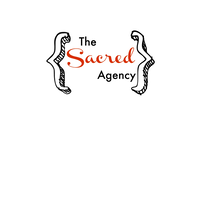 The Sacred Agency logo, The Sacred Agency contact details