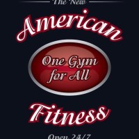 American Fitness 24/7 logo, American Fitness 24/7 contact details