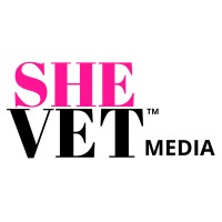 SHE VET Media logo, SHE VET Media contact details