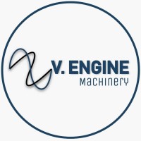 V. Engine Machinery logo, V. Engine Machinery contact details