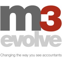 M3 Evolve logo, M3 Evolve contact details