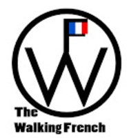 The Walking French logo, The Walking French contact details