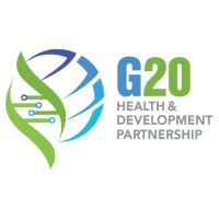 The G20 Health and Development Partnership logo, The G20 Health and Development Partnership contact details