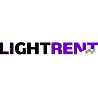 LightRent logo, LightRent contact details