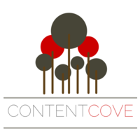 ContentCove logo, ContentCove contact details