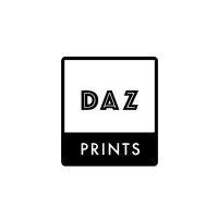 DAZ Prints logo, DAZ Prints contact details