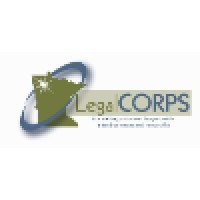 LegalCORPS logo, LegalCORPS contact details