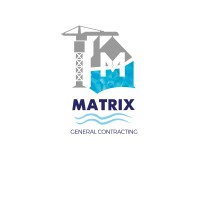 Matrix for construction logo, Matrix for construction contact details