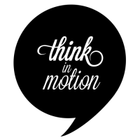 think in motion logo, think in motion contact details