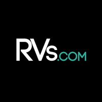 RVs.com logo, RVs.com contact details