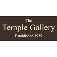 The Temple Gallery logo, The Temple Gallery contact details