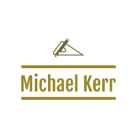 Michael Kerr Writing logo, Michael Kerr Writing contact details