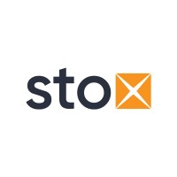 STOX logo, STOX contact details