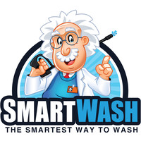 SmartWash logo, SmartWash contact details