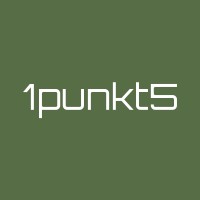 1punkt5 logo, 1punkt5 contact details