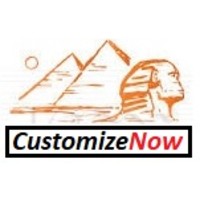 CustomizeNow logo, CustomizeNow contact details