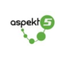 aspekt5 logo, aspekt5 contact details