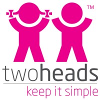 Two Heads logo, Two Heads contact details