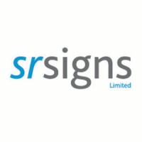 SR Signs logo, SR Signs contact details