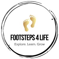 Footsteps 4 Life logo, Footsteps 4 Life contact details