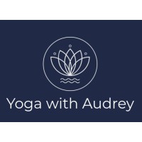 Yoga with Audrey logo, Yoga with Audrey contact details