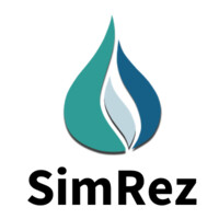 SimRez logo, SimRez contact details