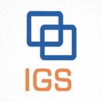 IGS logo, IGS contact details