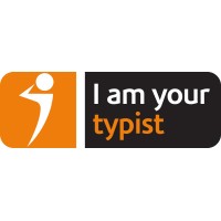 I am your Typist logo, I am your Typist contact details