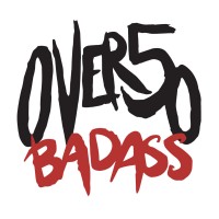 Over 50 Badass logo, Over 50 Badass contact details