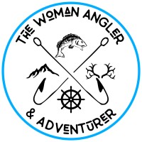 The Woman Angler & Adventurer logo, The Woman Angler & Adventurer contact details