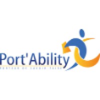 'Port''Ability' logo, 'Port''Ability' contact details