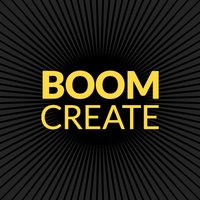 Boom Create logo, Boom Create contact details