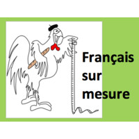 Français sur mesure logo, Français sur mesure contact details