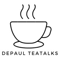 DePaul TeaTalks logo, DePaul TeaTalks contact details