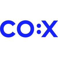 CO:X logo, CO:X contact details