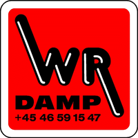 WR Damp logo, WR Damp contact details