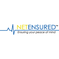 Netensured logo, Netensured contact details