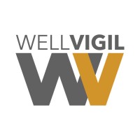 WellVigil logo, WellVigil contact details