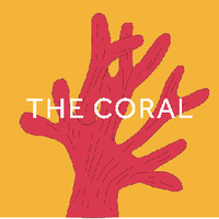 The Coral logo, The Coral contact details