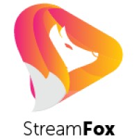 StreamFox logo, StreamFox contact details