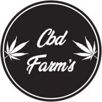 CBD Farm's logo, CBD Farm's contact details