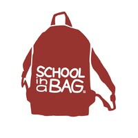 School in a Bag logo, School in a Bag contact details