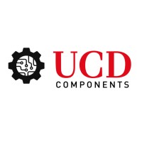 UCD Components logo, UCD Components contact details