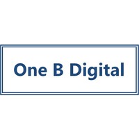 One B Digital logo, One B Digital contact details